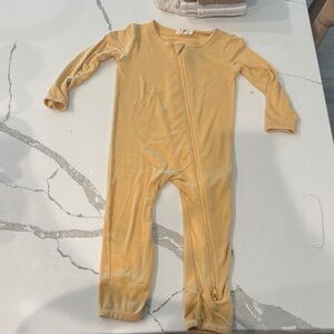 Kyte BABY Mustard Yellow Kids Bamboo Romper